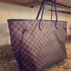 Louis Vuitton Neverfull GM Ebene Damier Tote